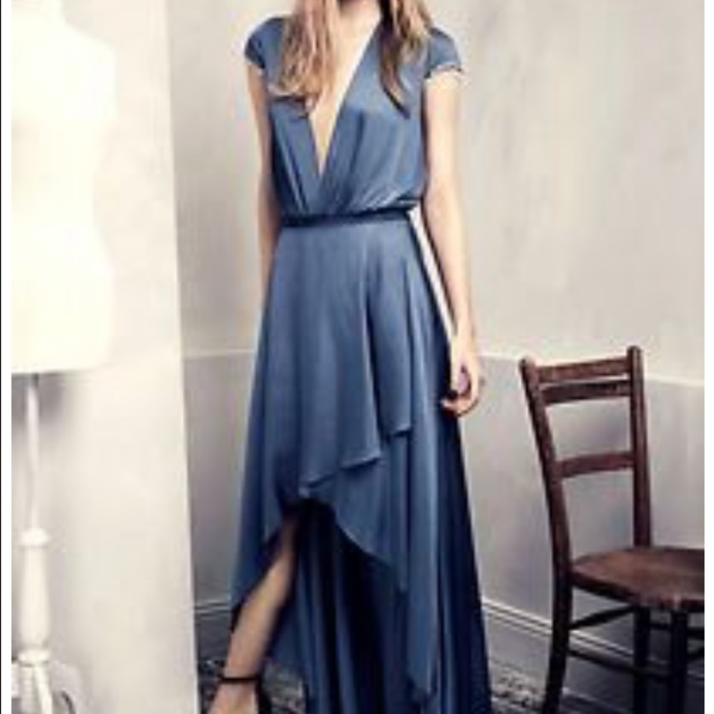 Blue hm gown